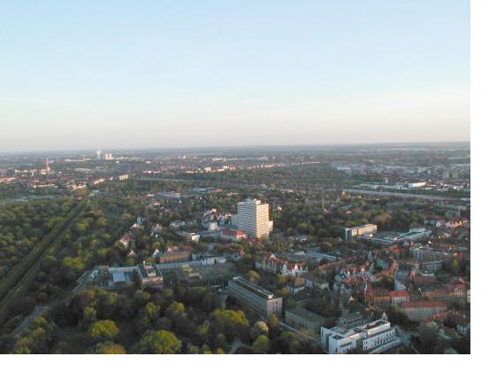 Ansicht von Hannover, Westrichtung